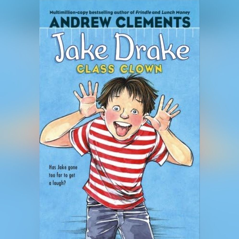 💜NWOT Jake Drake Class Clown Paperback Book by Andrew Clements